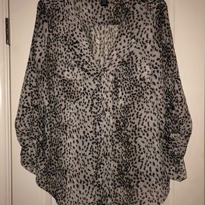 2XL Timing 3/4 sleeve boutique blouse